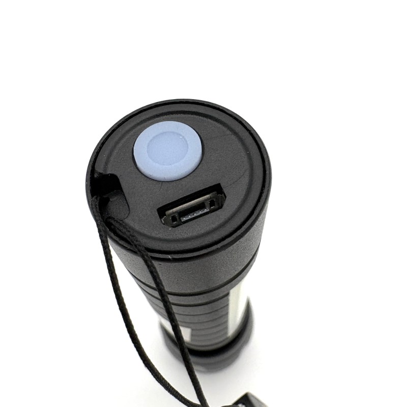 Mini prožektorius X-BALOG BL-511 su COB šoniniu LED apšvietimu, USB įkrovimu ir dėžute Mini prožektorius X-BALOG BL-511 su COB šoniniu LED apšvietimu, USB įkrovimu ir dėžute
