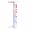 Lauko termometras ant lango, 25 cm, nuo -50 iki +50 °C, su laikikliais Lauko termometras ant lango, 25 cm, nuo -50 iki +50 °C, su laikikliais