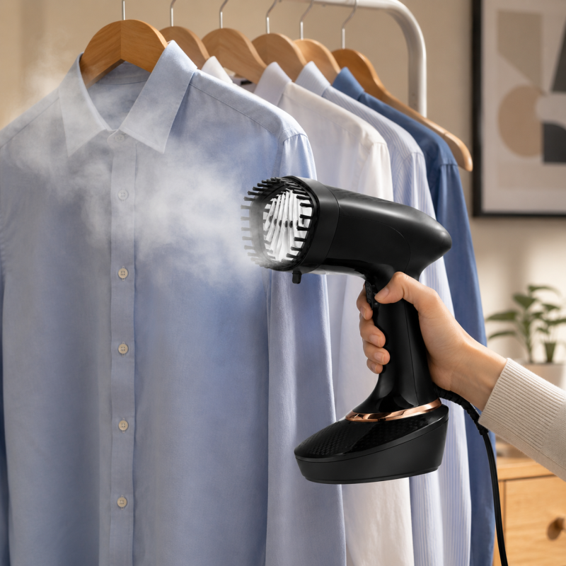 Drabužių garintuvas Klausberg KB-7777, 1500 W, 400 ml, su garų šepečiu