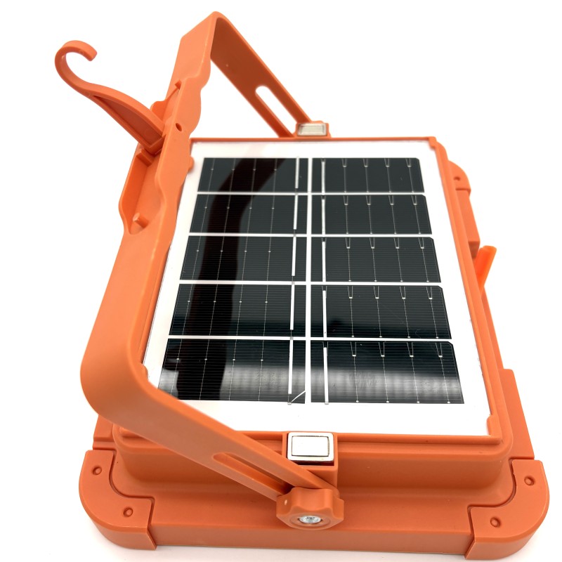 LED saulės lempa Sunlight A6603, 12000 mAh, IP66, USB įkrovimas