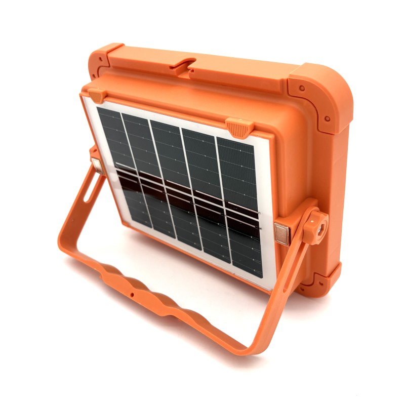 LED saulės lempa Sunlight A6603, 12000 mAh, IP66, USB įkrovimas