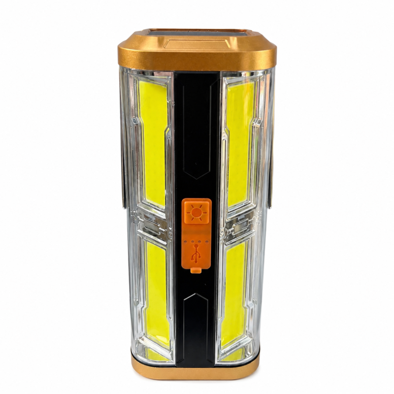 Saulės įkraunama LED lempa Hi Sheen HS-8061B su USB jungtimi