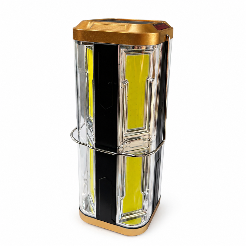 Saulės įkraunama LED lempa Hi Sheen HS-8061B su USB jungtimi