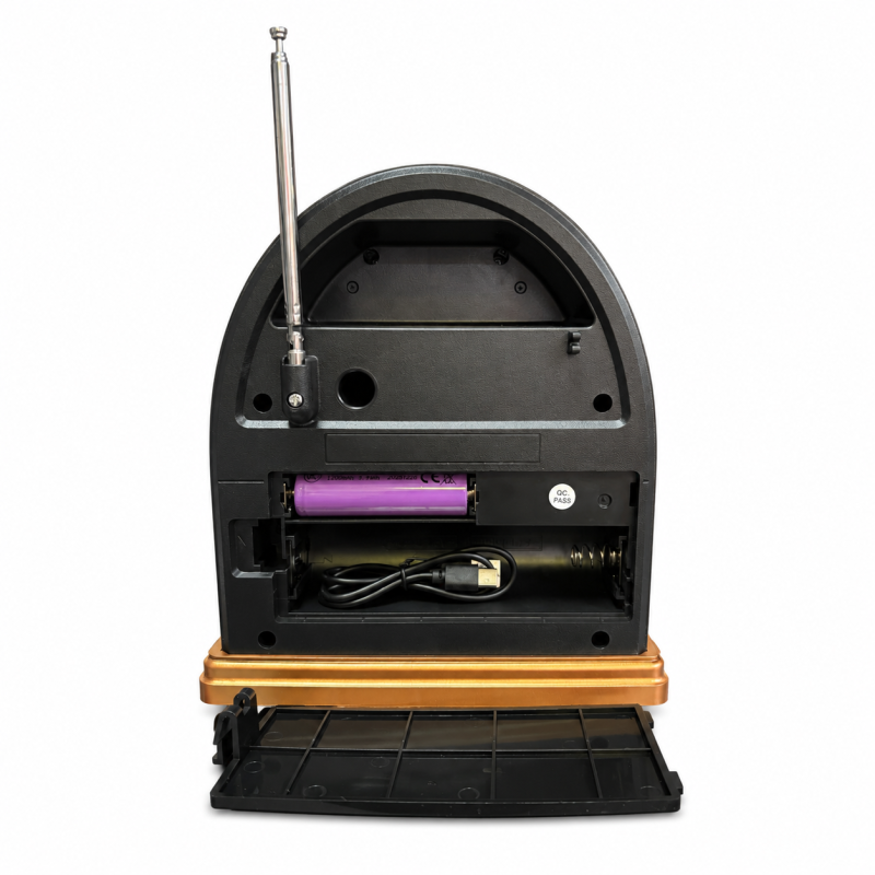 Radijas NNS NS-7061BT retro stiliaus, AM/FM/SW, Bluetooth, USB/TF, 1200 mAh