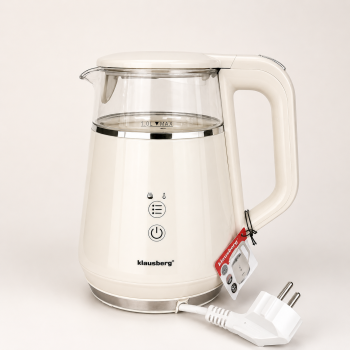 Elektrinis virdulys Klausberg KB-7893 1,0 l, 900–1100 W, LED ekranas