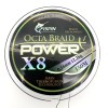 Pintas valas žvejybai FISPIN Octa Braid Power X8 0.16 mm 12.2 kg 150 m žalios spalvos
