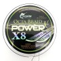 Pintas valas žvejybai FISPIN Octa Braid Power X8 0.16 mm 12.2 kg 150 m žalios spalvos