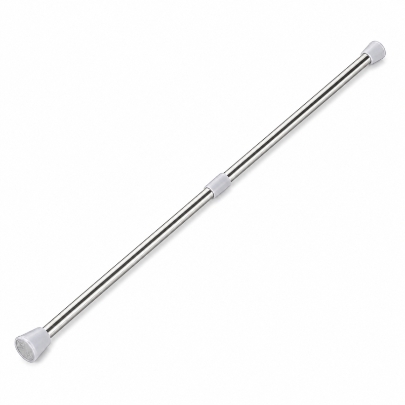 Teleskopinis dušo užuolaidos strypas 110–200 cm, Ø 2,5 cm