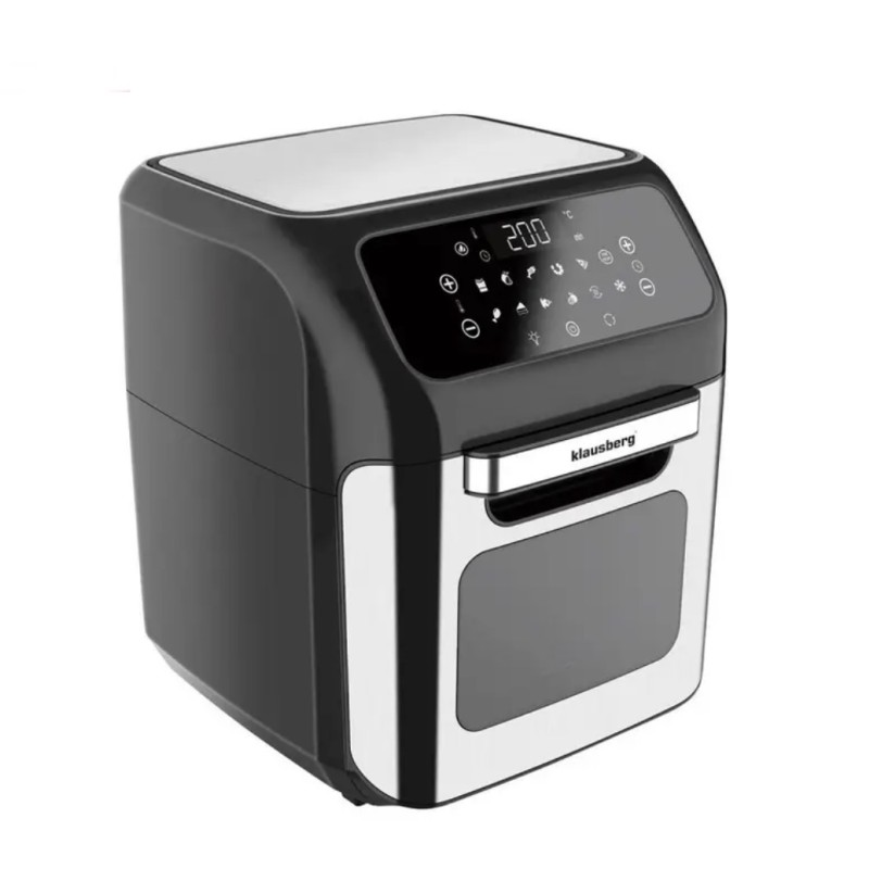 Karšto oro gruzdintuvė Klausberg KB-7598, 12 l, 1800 W, džiovinimo funkcija