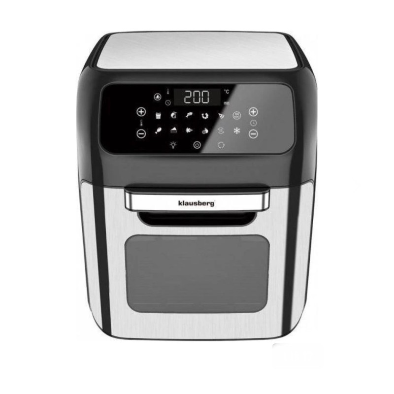 Karšto oro gruzdintuvė Klausberg KB-7598, 12 l, 1800 W, džiovinimo funkcija