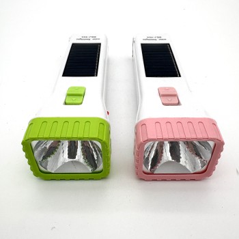 Įkraunamas LED prožektorius su saulės baterija BEJ-404, 600 mAh, 110–220 V