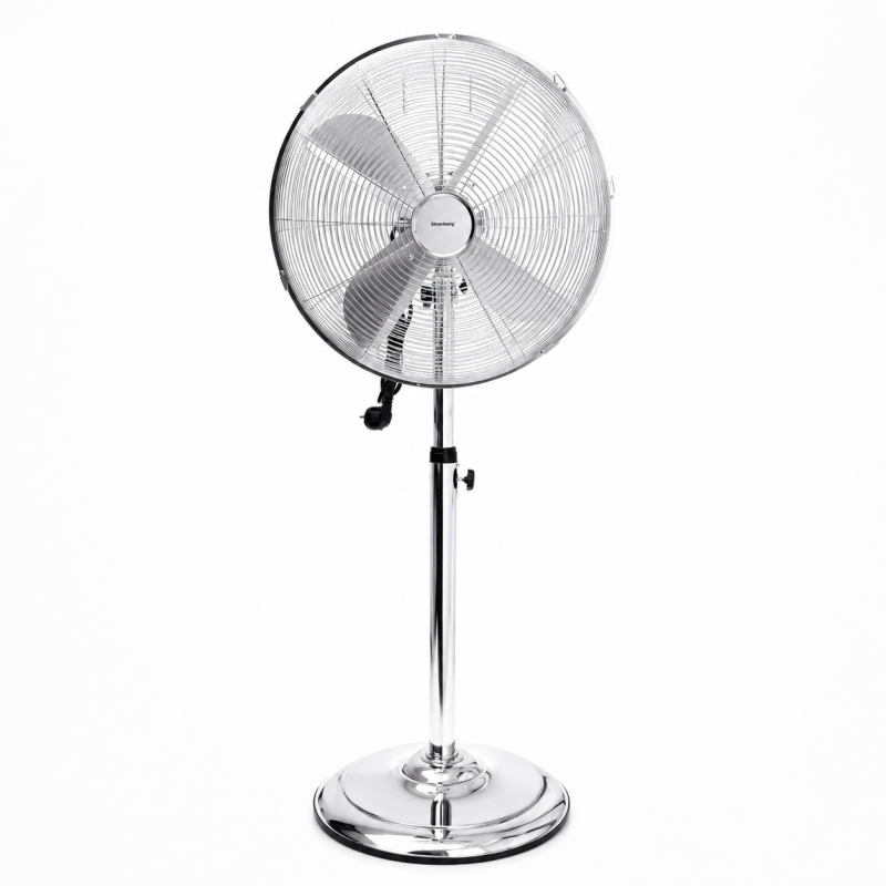 Metalinis pastatomas ventiliatorius Klausberg 40cm, 50 W, 90–130 cm Metalinis pastatomas ventiliatorius Klausberg 40cm, 50 W, 90–130 cm