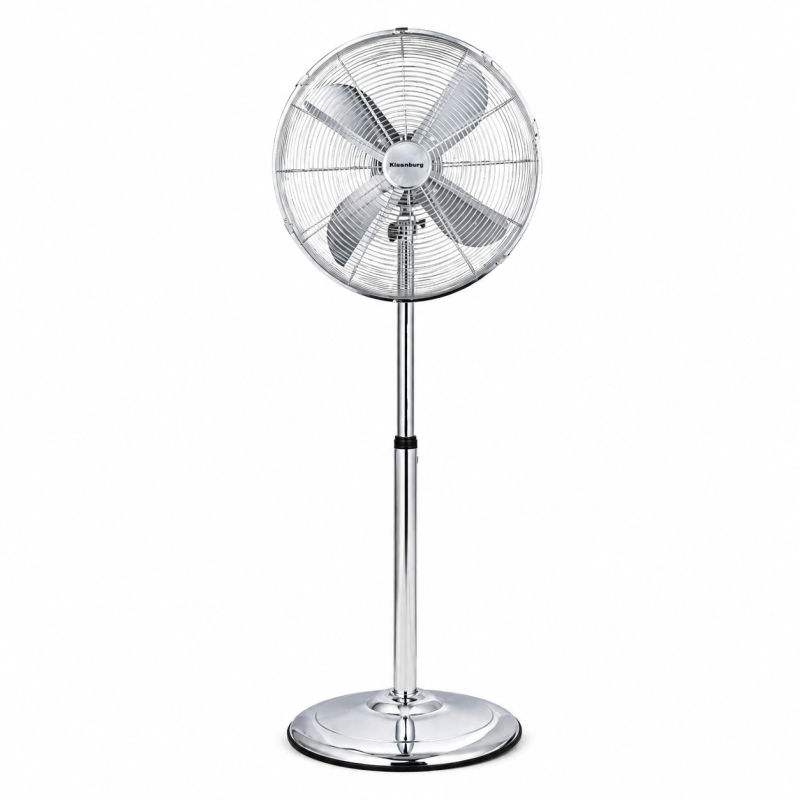Metalinis pastatomas ventiliatorius Klausberg 40cm, 50 W, 90–130 cm Metalinis pastatomas ventiliatorius Klausberg 40cm, 50 W, 90–130 cm