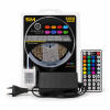 LED juosta ORTEX RGB + balta 5 m SMD 5050, 12 V, IP65, 60 LED/m su pulteliu LED juosta ORTEX RGB + balta 5 m SMD 5050, 12 V, IP65, 60 LED/m su pulteliu