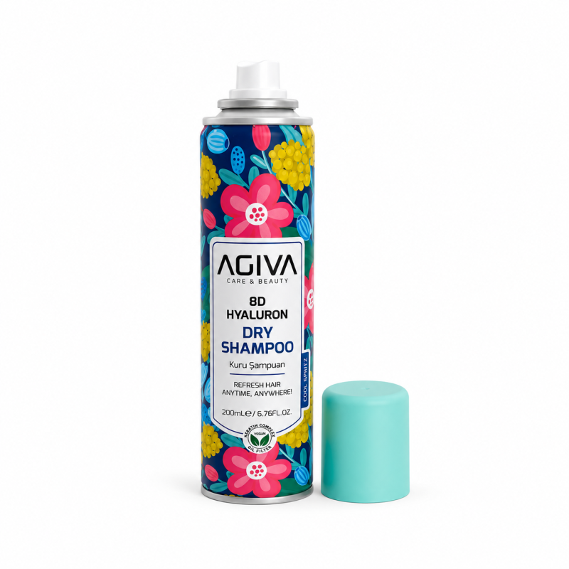 Sausas šampūnas AGIVA 8D 200 ml Sausas šampūnas AGIVA 8D 200 ml