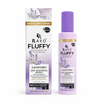 Sausas šampūnas RAKO Fluffy Lavender 150 ml