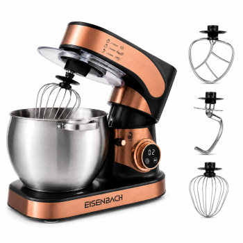 Planetarinė tešlos maišyklė EISENBACH Professional, 2500 W, 10 l, 12 greičių