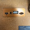 Retro stiliaus belaidė kolonėlė-radijas Feexot FX-2505B su FM/AM/SW, USB, TF ir AUX