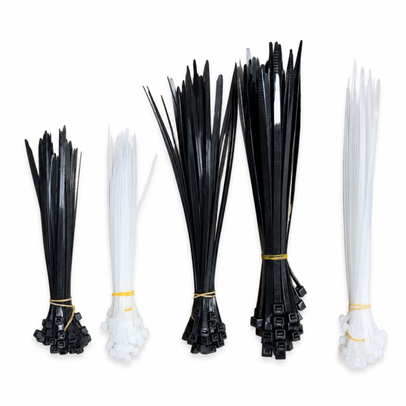 Plastikinių tvirtinimo dirželių rinkinys EXTRA EX-5197, 250 vnt., 150–200 mm Plastikinių tvirtinimo dirželių rinkinys EXTRA EX-5197, 250 vnt., 150–200 mm