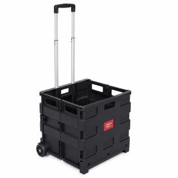 Sulankstomas transportavimo vežimėlis „Pack & Roll“ 51 × 37 × 37 cm, rankena iki 99 cm