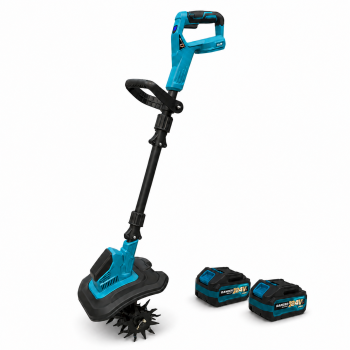 Akumuliatorinis kultivatorius BULLTEK 24V MAX su 2 akumuliatoriais