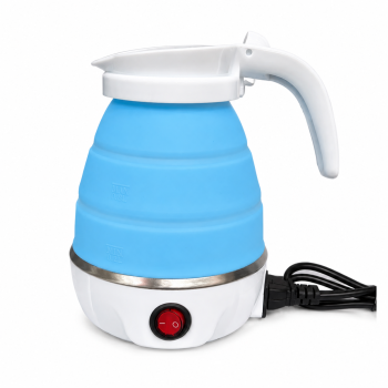 Sulankstomas elektrinis kelioninis virdulys 600 ml, 110/220 V