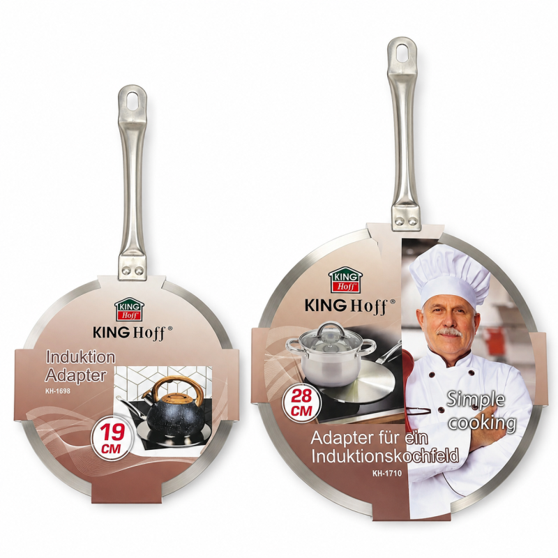 Indukcinės kaitlentės adapteris King Hoff