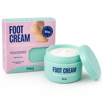 Pėdų kremas nuo suskilinėjusių kulnų Foot Cream, 100 ml
