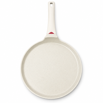 Lietinių blynų keptuvė KönigHOFFER Creamy Marble 28 cm, Marble Plus, indukcinė Lietinių blynų keptuvė KönigHOFFER Creamy Marble 28 cm, Marble Plus, indukcinė
