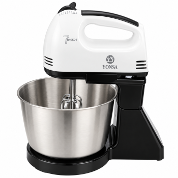 Elektrinis plaktuvas su stovu ir dubeniu YONSA YS-1033, 380 W, 7 greičiai