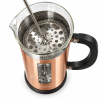 French press kavos ir arbatos plikytuvas Klausberg KB-7740, 1000 ml, Rose Gold