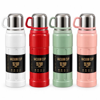 Termosas su puodeliu Vacuum Cup 1000 ml, 18/8 nerūdijantis plienas