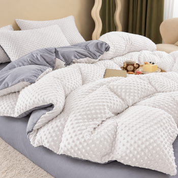 Pliušinis 160 x 200 cm Minky 3D patalynės komplektas Paris Home Textile, 100 % mikropluoštas
