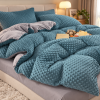 Pliušinis 200 x 220 cm Minky 3D patalynės komplektas Paris Home Textile, 100 % mikropluoštas Pliušinis 200 x 220 cm Minky 3D patalynės komplektas Paris Home Textile, 100 % mikropluoštas