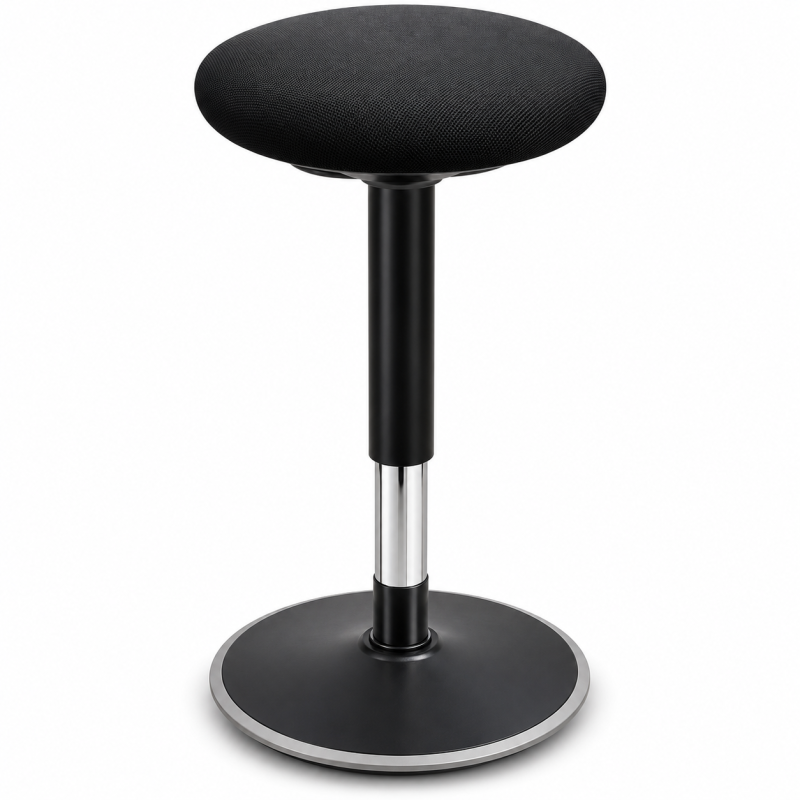 Reguliuojamo aukščio balansinė taburetė 54–80 cm, sėdynė Ø32 cm Reguliuojamo aukščio balansinė taburetė 54–80 cm, sėdynė Ø32 cm