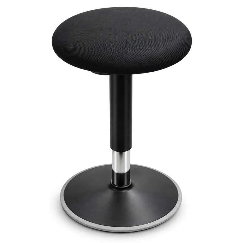 Reguliuojamo aukščio balansinė taburetė 54–80 cm, sėdynė Ø32 cm Reguliuojamo aukščio balansinė taburetė 54–80 cm, sėdynė Ø32 cm