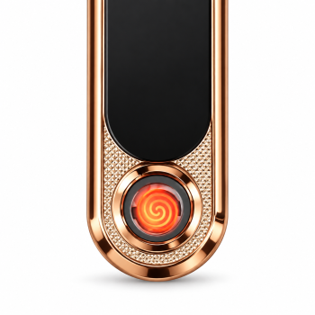 Elektrinis žiebtuvėlis GIGER su kaitinimo spirale, USB-C, 9 × 2 × 0,7 cm