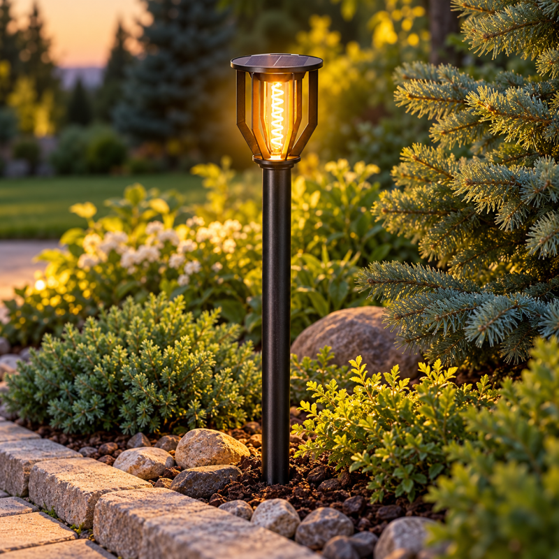 Saulės sodo šviestuvas Truelight Technology , 78 cm, IP65 Saulės sodo šviestuvas Truelight Technology , 78 cm, IP65