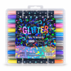 Blizgių dvipusių markerių rinkinys GLITTER