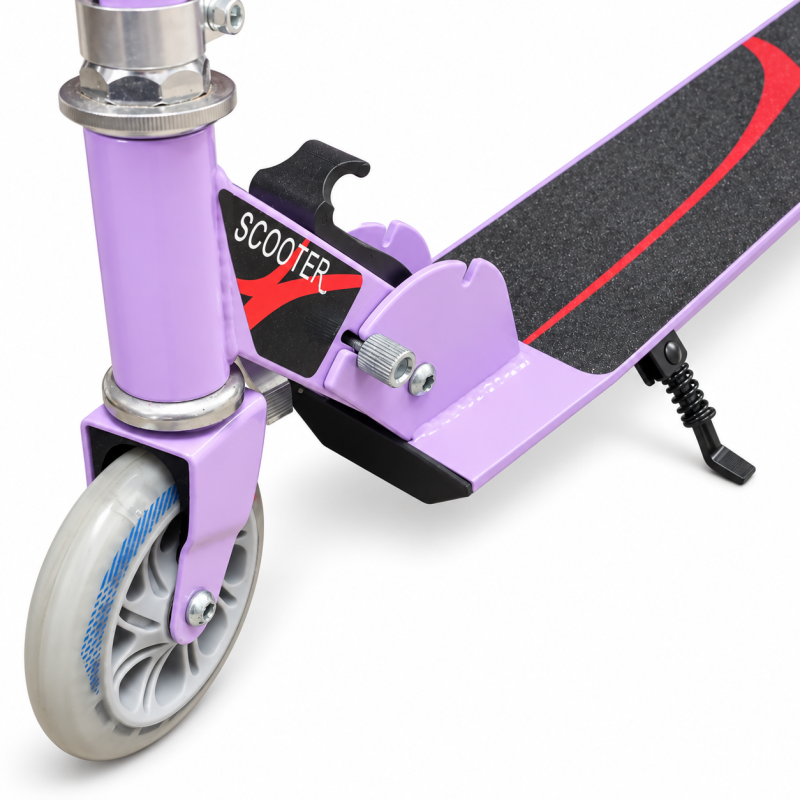 Vaikiškas paspirtukas SCOOTER, reguliuojamas vairas 64–89 cm
