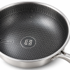 Wok keptuvė su stikliniu dangčiu Edenberg EB-7655, 28 cm, 4,3 l Wok keptuvė su stikliniu dangčiu Edenberg EB-7655, 28 cm, 4,3 l