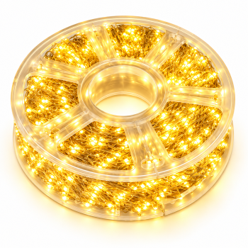 LED girlianda 100 m – šaltai balta, geltona arba spalvota