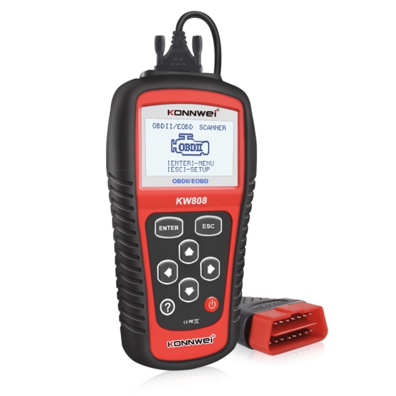 Automobilio diagnostikos prietaisas KONNWEI KW808 OBD2/EOBD Automobilio diagnostikos prietaisas KONNWEI KW808 OBD2/EOBD