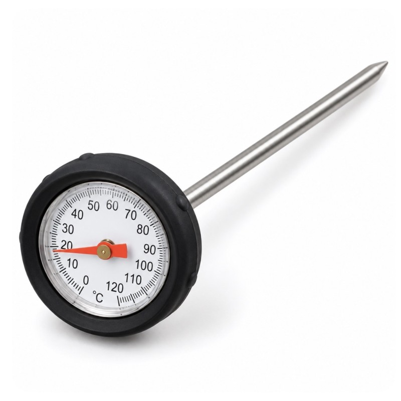 Virtuvinis maisto ir mėsos termometras Brunbeste, 0–120 °C, 15 cm Virtuvinis maisto ir mėsos termometras Brunbeste, 0–120 °C, 15 cm
