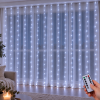 LED lempučių užuolaida 200 LED, 3 x 2 m, su pulteliu LED lempučių užuolaida 200 LED, 3 x 2 m, su pulteliu