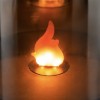 Dekoratyvinė LED žvakė su judančia liepsnele, 7,5 × 10 cm, juoda Dekoratyvinė LED žvakė su judančia liepsnele, 7,5 × 10 cm, juoda
