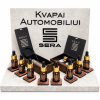 Pakabinamas automobilio kvapas – medinė aromatinė kortelė su 15 ml purškiamu kvapu